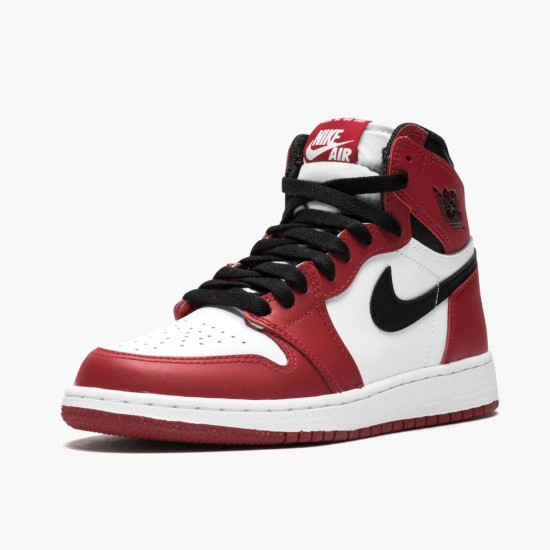 Click To Order Nike Air Jordan 1 Retro Chicago White/Black-Varsity Red 575441 101 Men/Women Shoes In Ireland