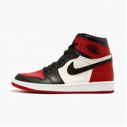 Nike Air Jordan 1 Retro High "Bred Toe" Red/Black/White 555088 610 Men/Women Shoes In Ireland