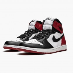 Nike Air Jordan 1 Retro High OG "Black Toe" White/Black-Varsity Red 555088 125 Men Shoes In Ireland