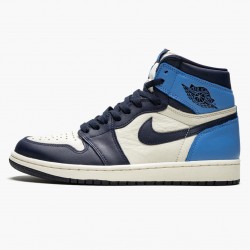 Nike Air Jordan 1 Retro High OG "Obsidian/University Blue" 555088 140 Shoes In Ireland