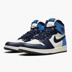 Nike Air Jordan 1 Retro High OG "Obsidian/University Blue" 555088 140 Shoes In Ireland