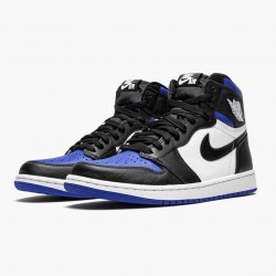 Nike Air Jordan 1 Retro High OG "Royal Toe" Black/White-Game Royal-Black 555088 041 Shoes In Ireland