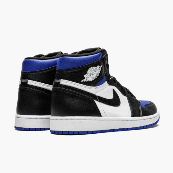 Click To Buy Nike Air Jordan 1 Retro High OG Royal Toe Black/White-Game Royal-Black 555088 041 Shoes In Ireland