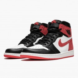 Nike Air Jordan 1 Retro High OG "Track Red" Summit White/Track Red-Black 555088 112 Men/Women Shoes In Ireland