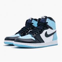 Nike Air Jordan 1 Retro High Og "Blue Chill" Obsidian/Blue Chill-White CD0461 401 Shoes In Ireland