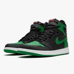 Nike Air Jordan 1 Retro High "Pine Green" Black/White-Pine Green/Gym Red 555088 030 Shoes In Ireland