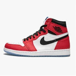 Nike Air Jordan 1 Retro High "Spider-Man Origin Story" Gym Red/Black-White-Photo Blue 555088 602 Men Shoes In Ireland