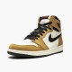 Click To Buy Nike Air Jordan 1 Rookie of the Year Golden Harvest/Black-Sail 555088 700 Men/Women Shoes In Ireland