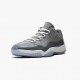 Choose To Buy Nike Air Jordan 11 Low Cool Grey Men/Women 528895 003 Medium Grey/White-Gunsmoke Shoes In Ireland