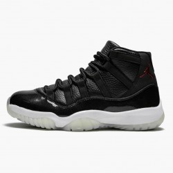 Nike Air Jordan 11 Retro "72-10" Men/Women 378037 002 Black Gym Red-White-Anthracite Shoes In Ireland