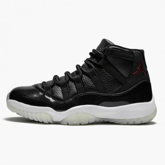 Order To Buy Nike Air Jordan 11 Retro 72-10 Men/Women 378037 002 Black Gym Red-White-Anthracite Shoes In Ireland