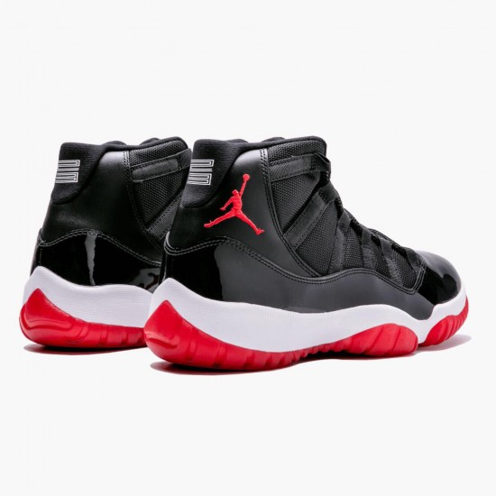 Select and Buy Nike Air Jordan 11 Retro Bred Men 378037 010 Black/Varsity Red-White Shoes In Ireland