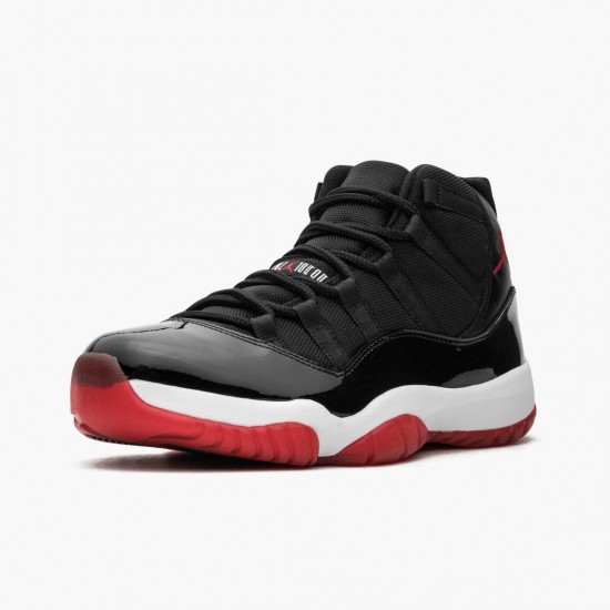 Select and Buy Nike Air Jordan 11 Retro Bred Men 378037 010 Black/Varsity Red-White Shoes In Ireland