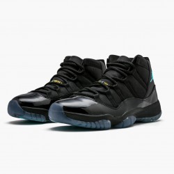 Nike Air Jordan 11 Retro "Gamma Blue" Men 378037 006 Black/Gamma Blue-Varsity Maize Shoes In Ireland