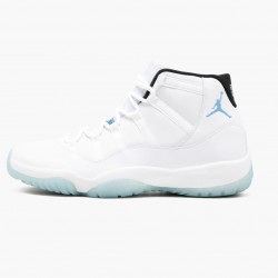 Nike Air Jordan 11 Retro "Legend Blue" 2014 Men 378037 117 White/Legend Blue Shoes In Ireland