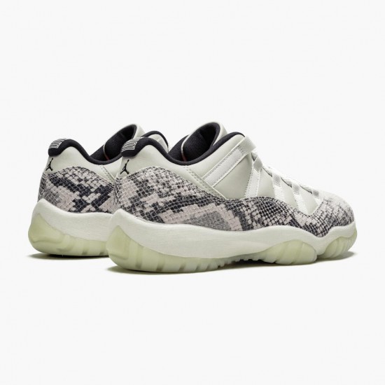 Order To Buy Nike Air Jordan 11 Retro Low Snake Light Bone Men/Women CD6846 002 Light Bone/Smoke Grey/White-Bl Shoes In Ireland