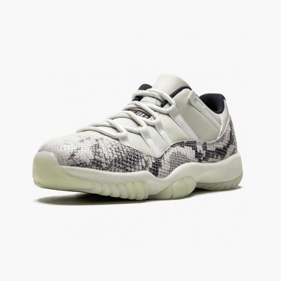 Order To Buy Nike Air Jordan 11 Retro Low Snake Light Bone Men/Women CD6846 002 Light Bone/Smoke Grey/White-Bl Shoes In Ireland