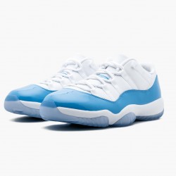 Nike Air Jordan 11 Retro Low "University Blue" Men/Women 528895 106 White/University Blue Shoes In Ireland