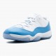 Click To Buy Nike Air Jordan 11 Retro Low University Blue Men/Women 528895 106 White/University Blue Shoes In Ireland