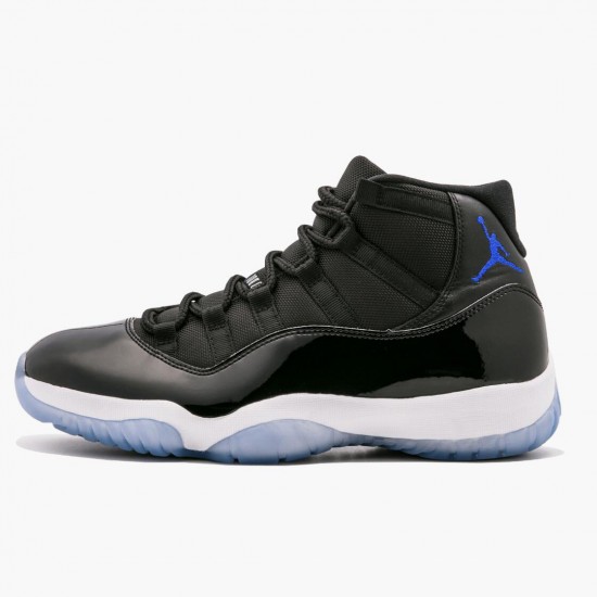 Click To Order Nike Air Jordan 11 Retro Space Jam 2016 Men 378037 003 Black/Concord-White Shoes In Ireland