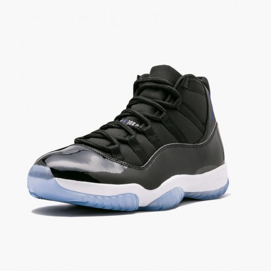 Click To Order Nike Air Jordan 11 Retro Space Jam 2016 Men 378037 003 Black/Concord-White Shoes In Ireland