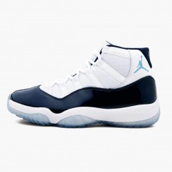 Nike Air Jordan 11 Retro UNC "Win Like 82" Men 378037 123 White/University Blue Shoes In Ireland