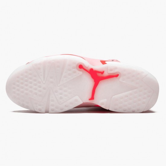 Choose To Buy Nike Air Jordan 6 Retro Aleali May WMNS CI0550 600 Rust Pink/Bright Crimson Black Shoes In Ireland