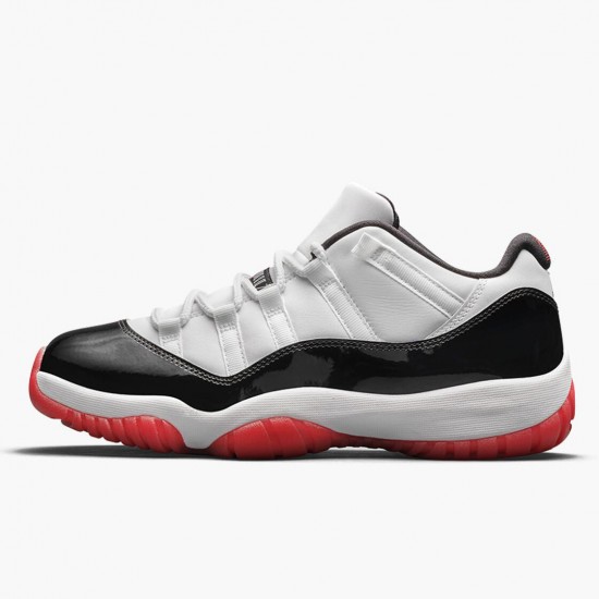 Click To Buy Nike Air Jordan 11 Low Concord Bred White/University Red-Black-Tru 1 AV2187 160 Shoes In Ireland