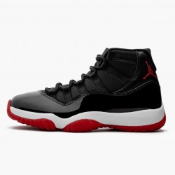 Nike Air Jordan 11 Retro "Bred" 2019 Black/White/Varsity-Red 378037 061 Shoes In Ireland