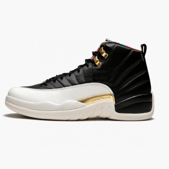 Click To Buy Nike Air Jordan 12 Retro 2019 CNY Chinese New Year Black/True Red-Sail Noir CI2977 006 Shoes In Ireland