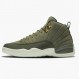 Order To Buy Nike Air Jordan 12 Retro Chris Paul Class of 2003 Men 130690 301 Olive Canvas/Sail/Black-Metall Shoes In Ireland