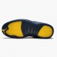 Click To Buy Nike Air Jordan 12 Retro Michigan Men BQ3180 407 College Navy/Amarillo Shoes In Ireland