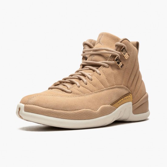 Choose To Buy Nike Air Jordan 12 Retro Vachetta Tan WMNS AO6068 203 Brown Shoes In Ireland