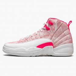 Nike Air Jordan 12 Retro GS "Arctic Pink" 510815 101 White/Arctic Punch-Hyper Pink WMNS Shoes In Ireland