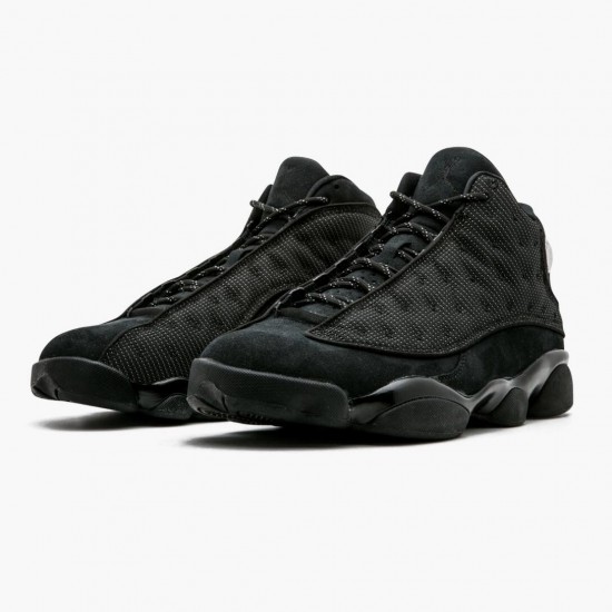 Select and Buy Nike Air Jordan 13 Retro Black Cat Men 3 Black 414571-011 Shoes In Ireland