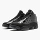 Click To Buy Nike Air Jordan 13 Retro Cap and Gown Men Black 414571 012 Shoes In Ireland