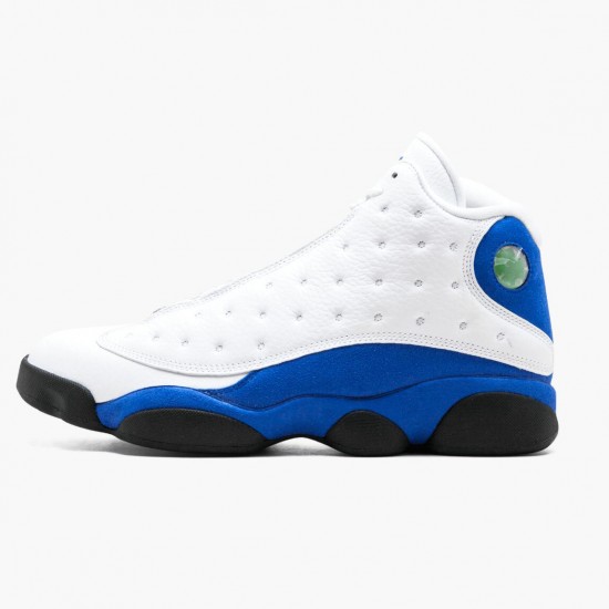 Click To Buy Nike Air Jordan 13 Retro Hyper Royal Men 414571 117 White/Hyper Royal-Black Shoes In Ireland