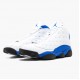 Click To Buy Nike Air Jordan 13 Retro Hyper Royal Men 414571 117 White/Hyper Royal-Black Shoes In Ireland