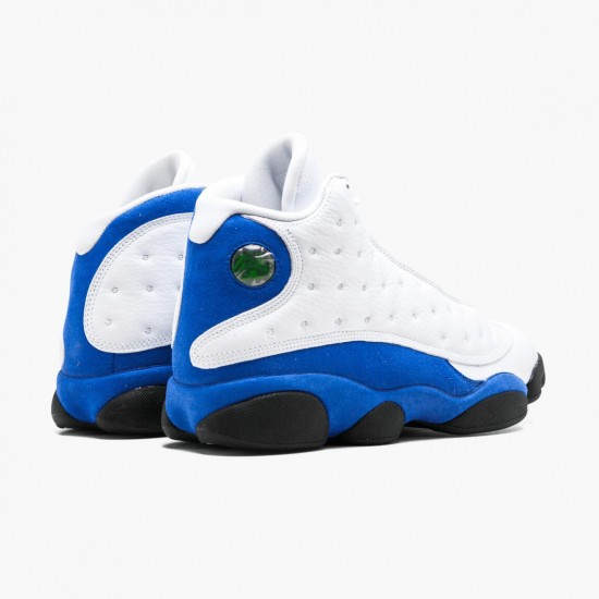 Click To Buy Nike Air Jordan 13 Retro Hyper Royal Men 414571 117 White/Hyper Royal-Black Shoes In Ireland