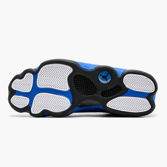 Click To Buy Nike Air Jordan 13 Retro Hyper Royal Men 414571 117 White/Hyper Royal-Black Shoes In Ireland