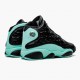 Select and Buy Nike Air Jordan 13 Retro Island Green Men Black/Island Green/Metallic Si 414571 030 Shoes In Ireland