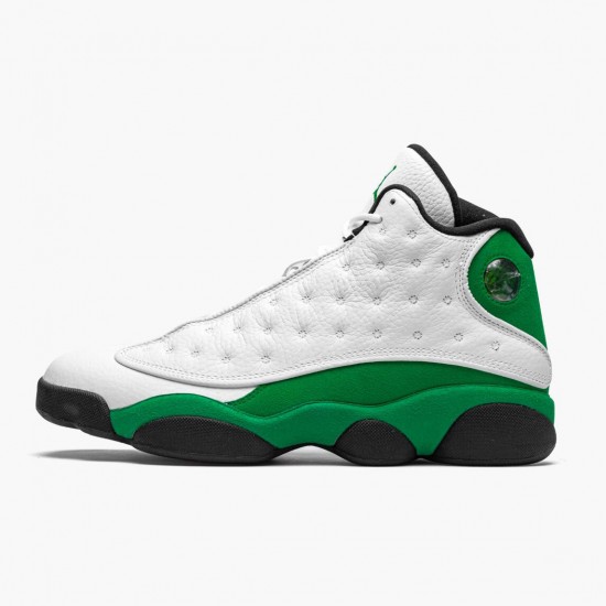 Choose To Buy Nike Air Jordan 13 Retro Lucky Green Men White/Black-Lucky Green DB6537 113 Shoes In Ireland