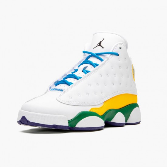 Choose To Buy Nike Air Jordan 13 Retro Playground WMNS CV0785 158 White/Black-Crt Prpl-Ttl Orang Shoes In Ireland