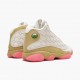 Click To Order Nike Air Jordan 13 Retro Chinese New Year Ivory/Black-Digital Pink-Club CW4409 100 Shoes In Ireland