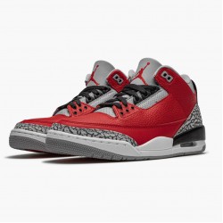 Nike Air Jordan 3 Retro "Fire Red Cement" Men CU2277 600 Varsity Red Shoes In Ireland