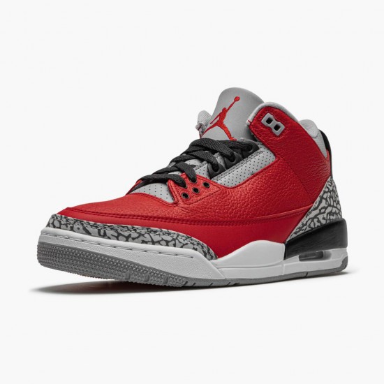 Click To Order Nike Air Jordan 3 Retro Fire Red Cement Men CU2277 600 Varsity Red Shoes In Ireland