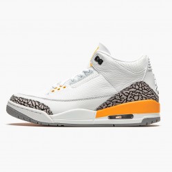 Nike Air Jordan 3 Retro "Laser Orange" Men/Women CK9246 108 White/Laser Orange-Cement Grey Shoes In Ireland