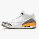 Click To Buy Nike Air Jordan 3 Retro Laser Orange Men/Women CK9246 108 White/Laser Orange-Cement Grey Shoes In Ireland