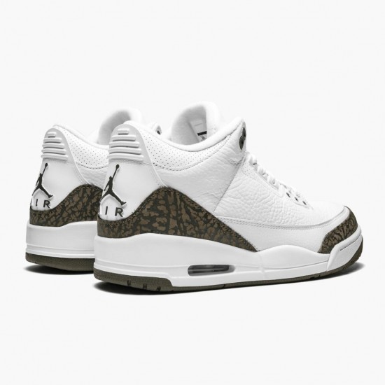 Choose To Buy Nike Air Jordan 3 Retro Mocha Men/Women 136064 122 White/Chrome/Dark Mocha Shoes In Ireland