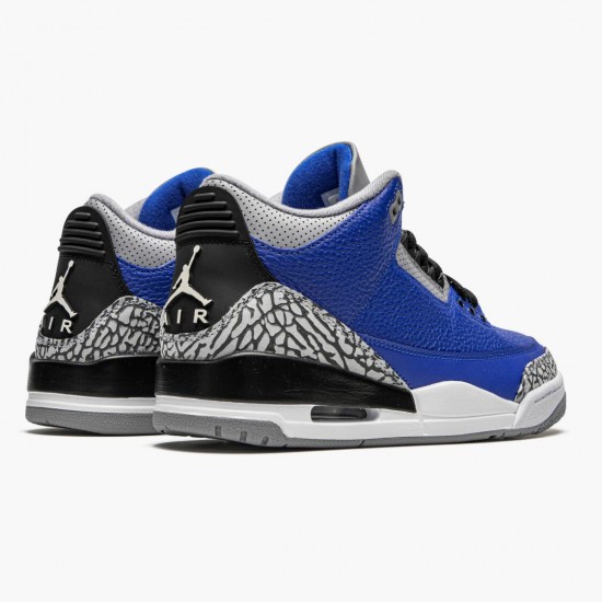 Choose To Buy Nike Air Jordan 3 Retro Varsity Royal Cement Men/Women CT8532 400 Varsity Royal/Varsity Royal Shoes In Ireland